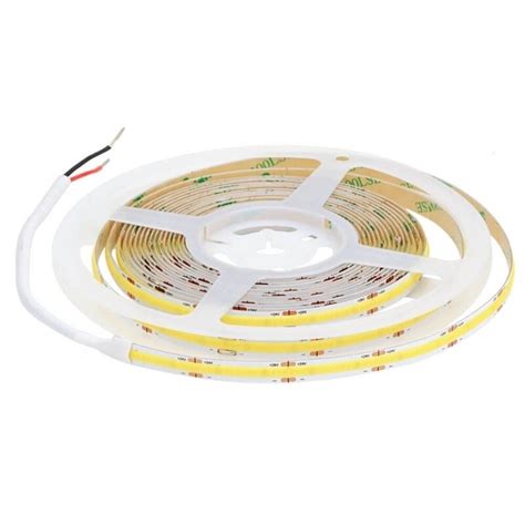 Banda Led Cob 24v 12w M 512led Interior Lumina Rece 5 Metri