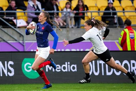 Le Xv De France Féminin Réussit Lexploit Face à La Nouvelle Zélande Pour Ses Débuts En Wxv Et