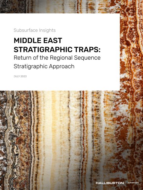 Pdf Middle East Stratigraphic Traps Return Of The Regional Sequence