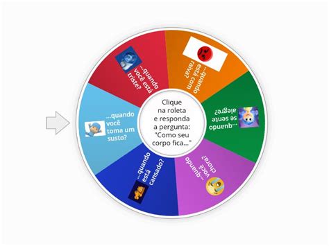 Roda De Sentimentos Random Wheel