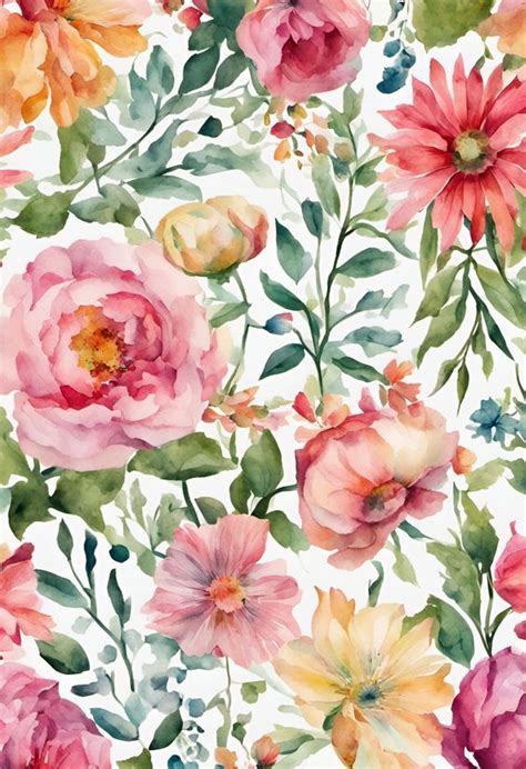 Pin By Segiane Cabral On Flores In Floral Wallpaper Watercolor