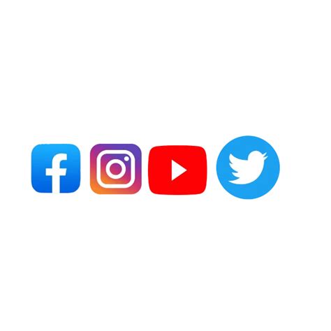 Facebook Instagram Youtube Logo Png Photo