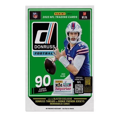 Panini 2022 Donruss Football Blaster Box Bjs Wholesale Club