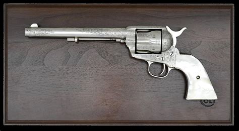 Colt Single Action Army Engraved Luxus Capital