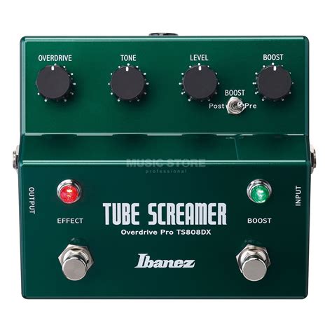 Ibanez Ts Dx Tube Screamer Dv