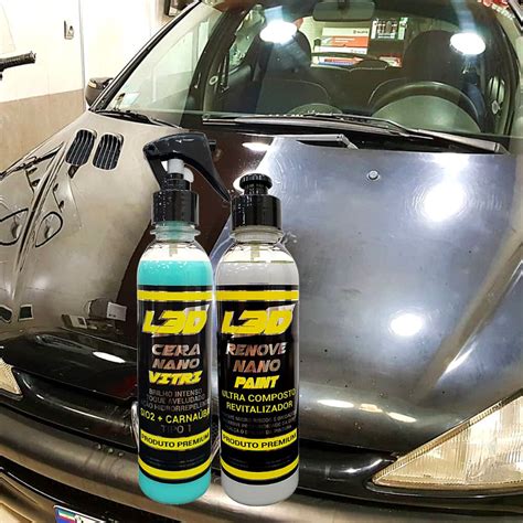 Cera Automotiva L3D Polidor De Pintura Revitalizador Tira Micro