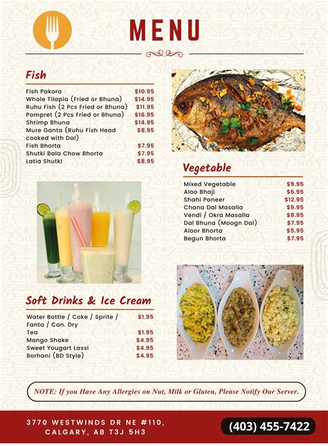 Menu Utsav Sweets And Restaurant