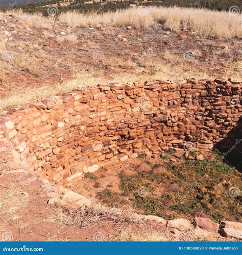 Ancients Kiva Near Pueblo, New Mexico Stock Photo - Image of national ...