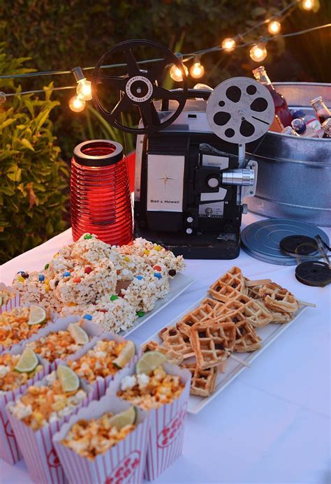 4 Steps To Hosting An Outdoor Movie Night Forkful Backyard Movie