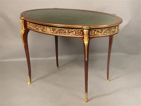 French Th Century Louis Xv Style Ebonized Wood And Gilt Bronze