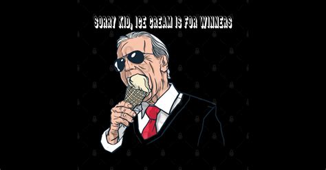 Dark Brandon Ice Cream For Winners Democratic Party Sticker Teepublic