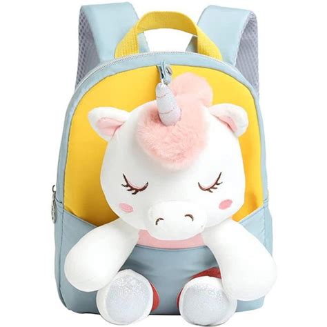 Sac à Dos Licorne Enfant Fille Sac à Dos de Maternelle Animal Cartable