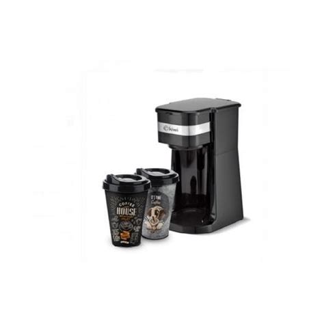 Kiwi Machine à Café Kcm 7515 400 Ml Avec 2 Mug Noir Prix