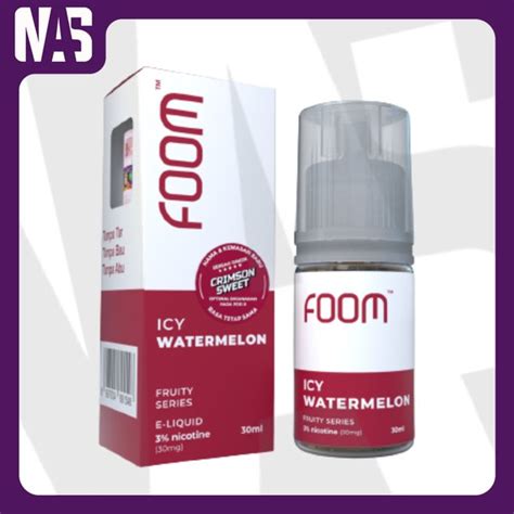 Jual LIQUID SALT FOOM ICY WATERMELON 30MG 30ML POD PODS VAPE VAPOR