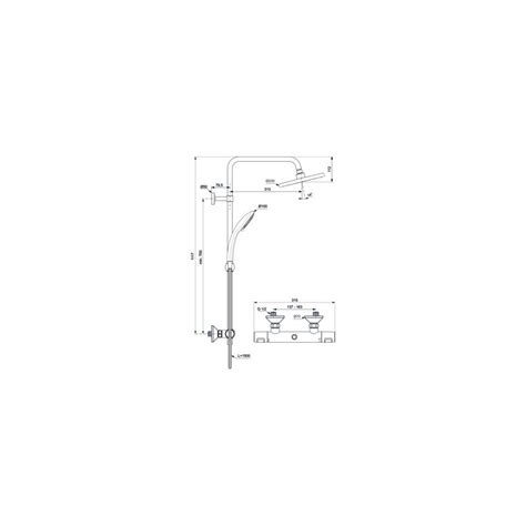 IDEAL STANDARD Ceratherm Colonna Doccia Con Termostatico Bagnolandia