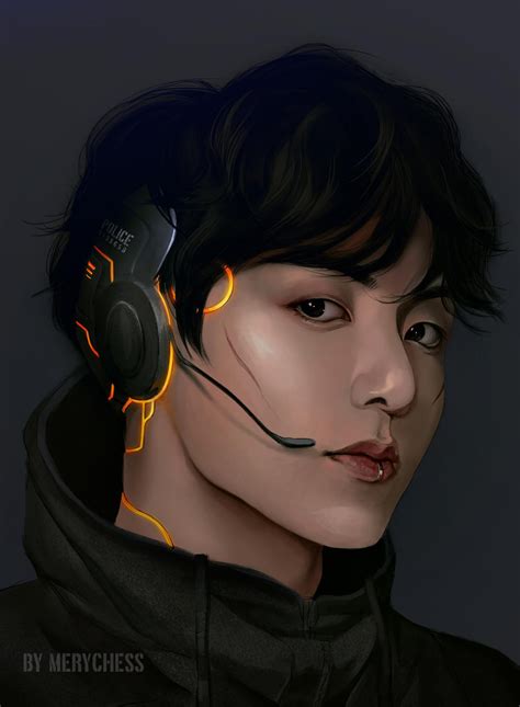 Jk By Merychess On Deviantart Bts Fanart Jungkook Fan Art Jungkook