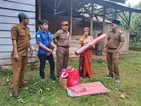 Sejumlah Rumah Rusak Diterjang Angin Kencang 2 Tertimpa Pohon Pemkab