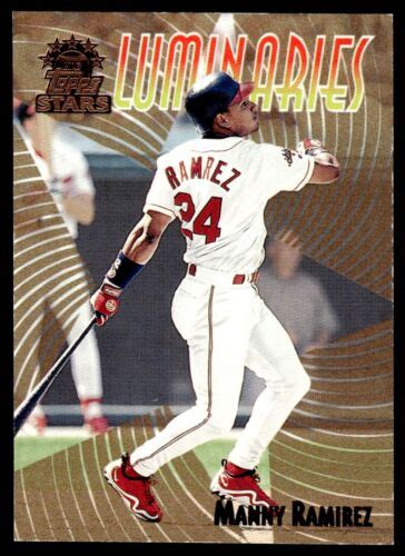 Topps Stars Baseball Card Manny Ramirez Cleveland Indians Ebay