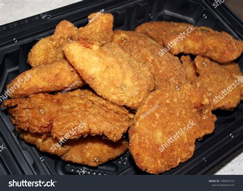 Tray Crispy Crunchy Chicken Tenders Stock Photo 1386097322 | Shutterstock