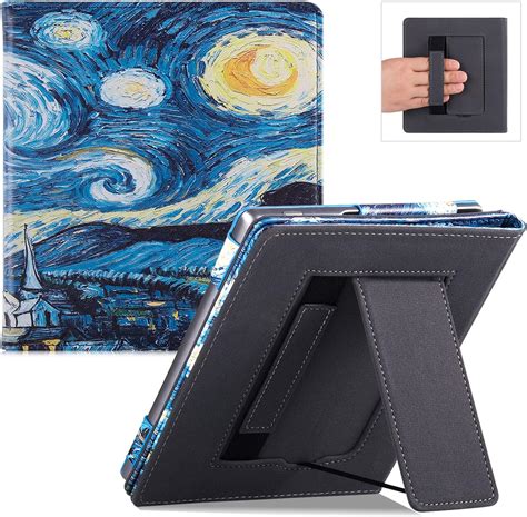 Amazon BOZHUORUI Funda con soporte para Kindle Oasis 9ª