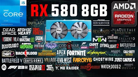 Rx 580 8gb Test In 50 Games In Mid 2023 Youtube