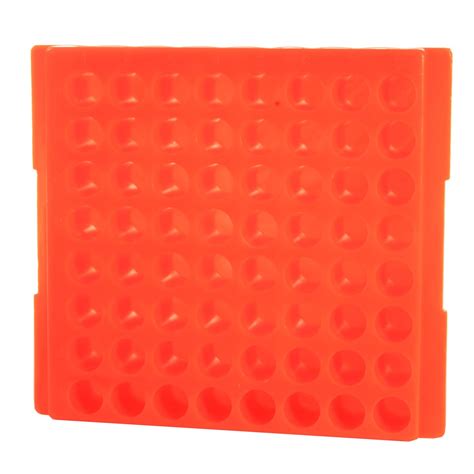 Bio Plas F Fluorescent Orange Polypropylene Reversible Ml And