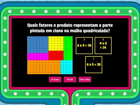 Malha Quadriculada Multiplica O Gameshow Quiz