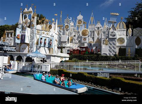 It's a Small World ride, Disneyland Park, Anaheim, California, United States of America Stock ...