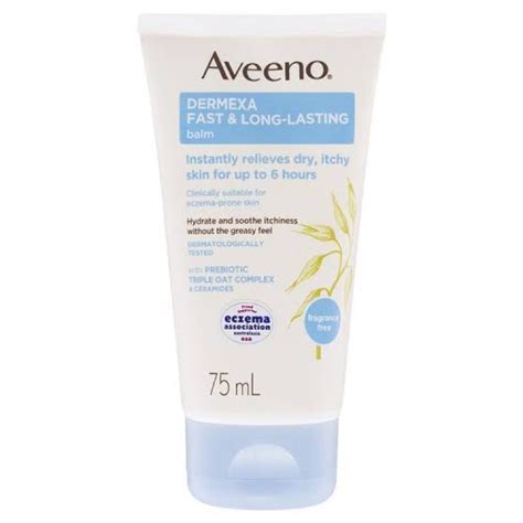 Aveeno Dermexa Fast And Long Lasting Balm 75ml เนื้อบาร์ม ปกป้องผิวยาวนาน Shopee Thailand