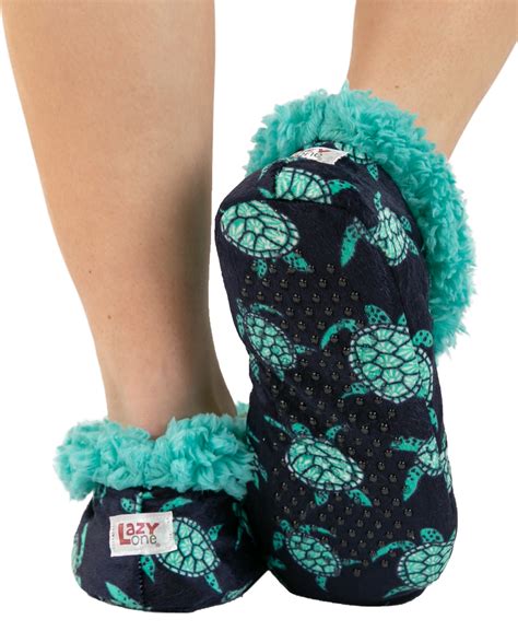 Turtles Fuzzy Feet Slippers