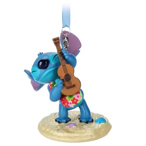 Disney Sketchbook Ornament - Stitch with Guitar