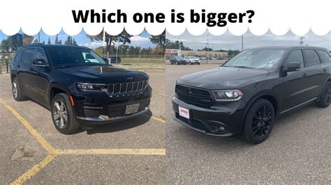 Grand Cherokee L Vs Durango Size How Do They Compare YouTube