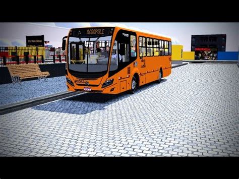 Proton Bus Simulator Mod Map Cida De Curitiba Busscar Urbanuss Pluss