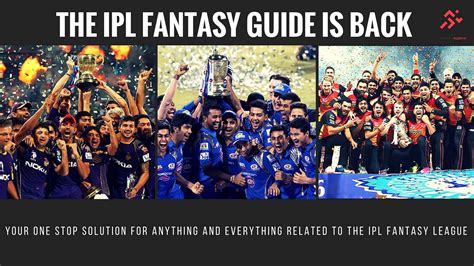 IPL Fantasy Guide: Why should you play the IPL Fantasy League and Where ...