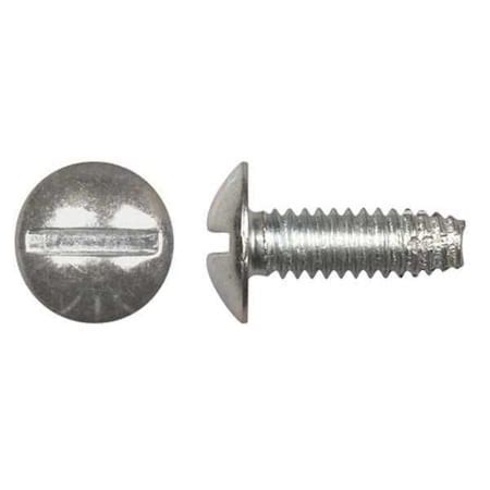 Zoro Select Sheet Metal Screw X In Zinc Plated Steel Truss