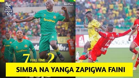 YANGA SIMBA ZAADHIBIWA KWA KOSA LAKUTUMIA MAGETI YASIO SAHIHI UWANJA