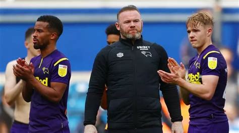 Wayne Rooney Addresses Derby Future After Rams Relegated To League One