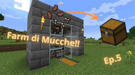 Una Velocissima E Semplicissima Farm Di Mucche Minecraft Ep 5 YouTube