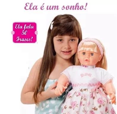 Boneca Babalu Bebez O Fala Frases Mercadolivre