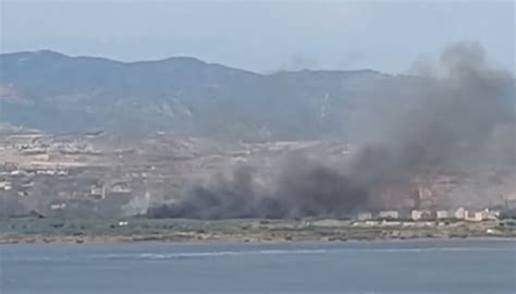 Incendio A Quartu Sant Elena Nel Centro Abitato Fiamme E Densa Colonna