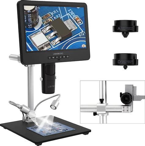 Buy Linkmicro Lm249ms 10 Hdmi Digital Microscope 2000x 3 Lens