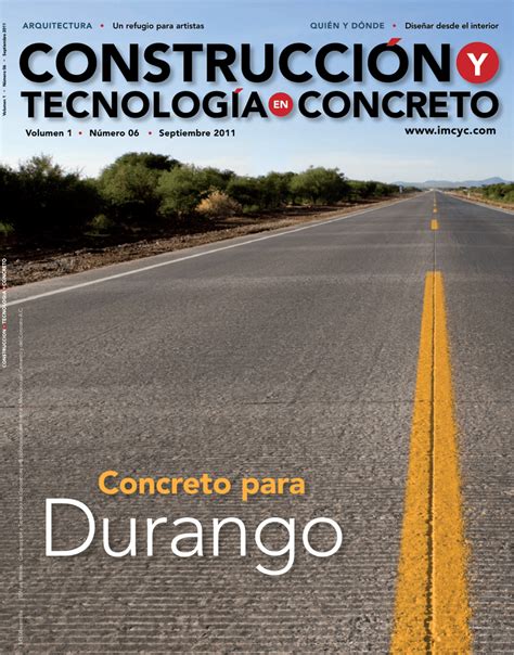 Concreto Para Construcci N Y Tecnolog A En Concreto