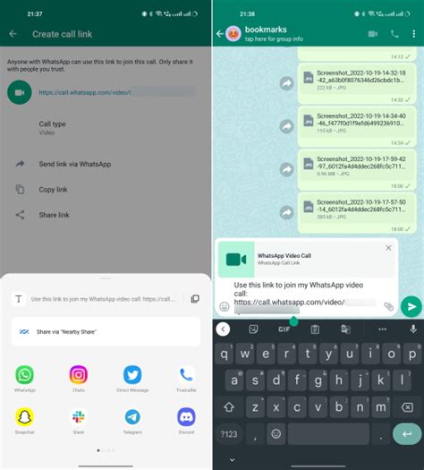 Come Creare E Condividere Collegamenti Whatsapp Audio Videochiamate