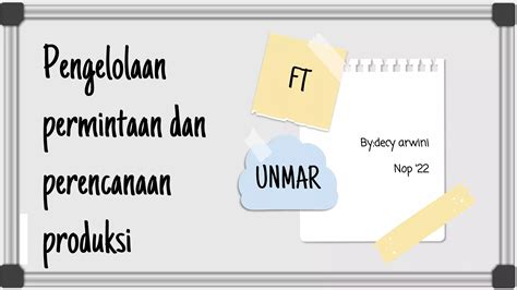 3 Pengelolaan Permintaan Dan Perencanaan Produksi Pptx