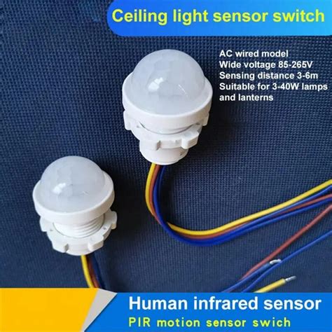 Human Body Sensor Automatic Sensor Light Switch Voice Controlled