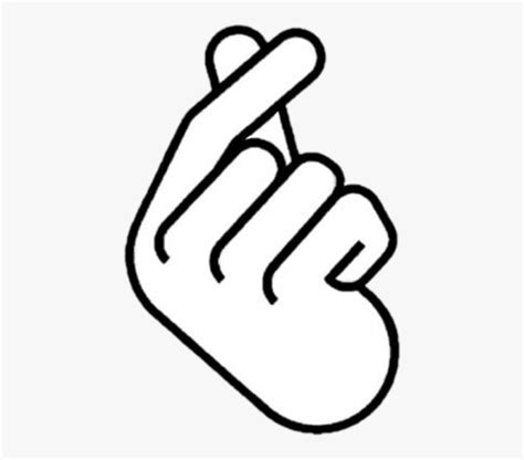 20+ Oppa Finger Heart Png - Tong Kosong