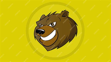 Premium Vector | Big bear