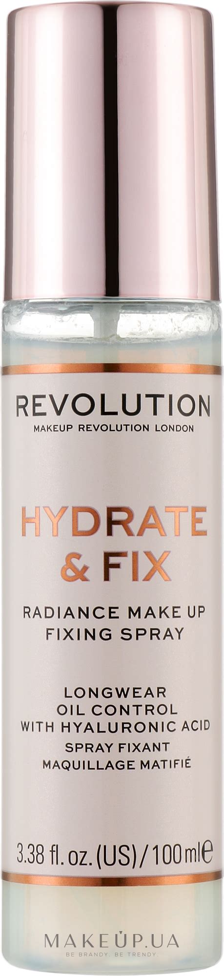 Отзывы о Спрей для закрепления макияжа - Makeup Revolution Hydrate ...