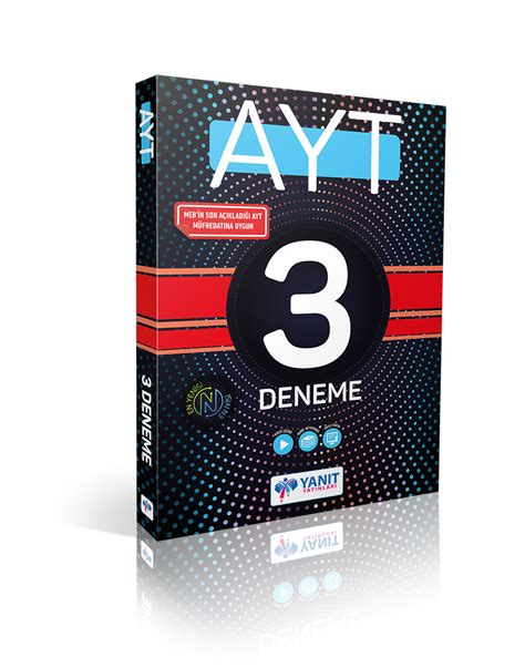 AYT 3 Deneme 2023 Yanıt Yayınları