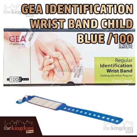 Jual Gea Identification Wrist Band Gelang Nama Id Band Identitas Pasien